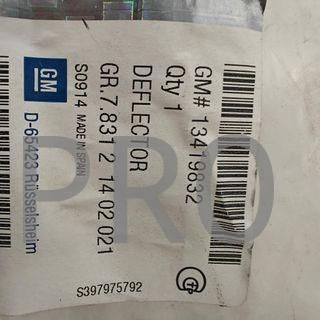 SPOILER DEFLECTOR DERECHO OPEL CORSA NUEVO