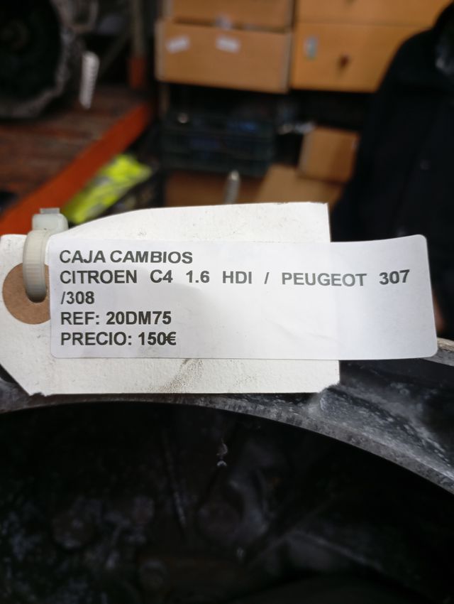 Caja de Cambios Citroën C4