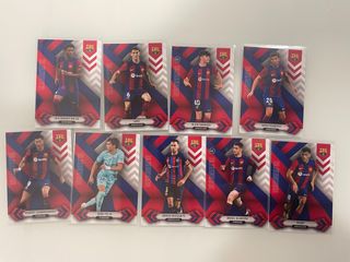 Lote Inserts FC Barcelona Topps Team Set
