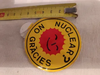 Pegatina Vintage Nuclear? No Gracies