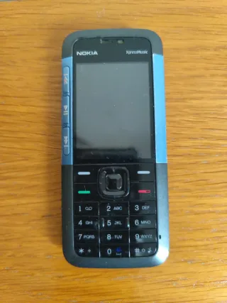 Móvil Nokia XpressMusic Negro/Azul