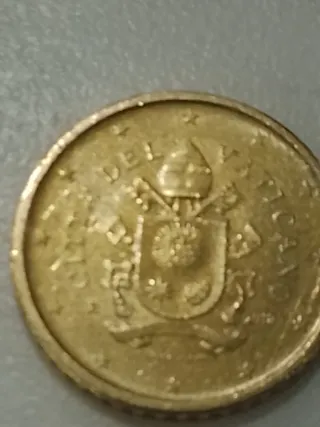 Moneda 50 céntimos Ciudad del Vaticano