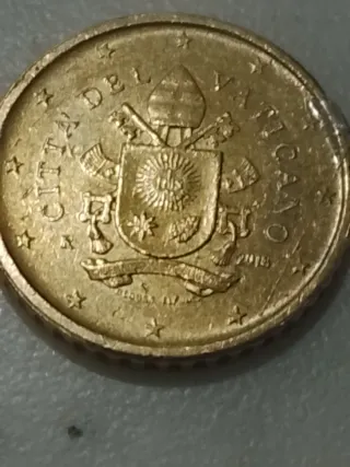 Moneda 50 céntimos Ciudad del Vaticano