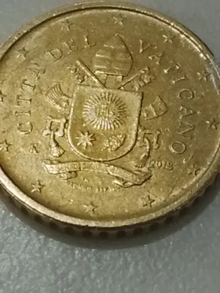 Moneda 50 céntimos Ciudad del Vaticano