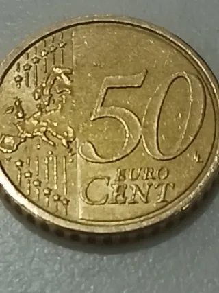 Moneda 50 céntimos Ciudad del Vaticano