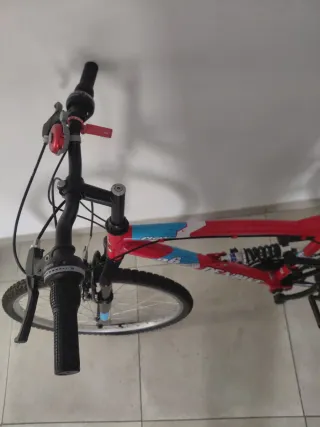 Bicicleta de montaña DENBIKE 26 roja