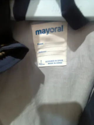 Chaqueta niño azul Mayoral