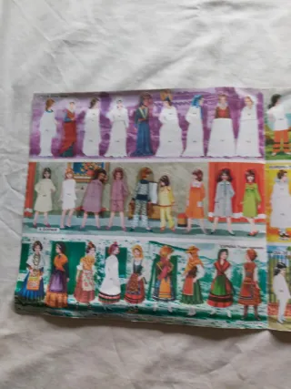 Álbum de cromos niña coleccion 1975