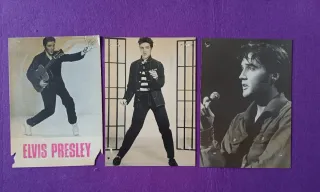 7 Postales Elvis Presley