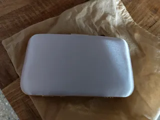 Bolso bombonera Piel rosa