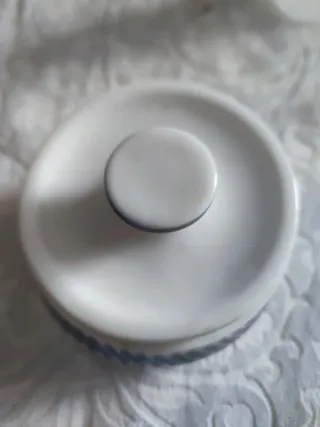 Bombonera Sagadelo azul y blanco