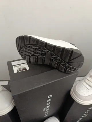 Sneakers Richmond Bimbo Bianche