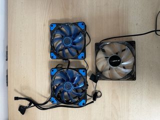 Pack 3 Ventiladores PC 120mm RGB y UNYKA
