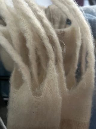 Bufandas de punto a rayas