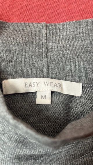 Jersey cuello subido gris
