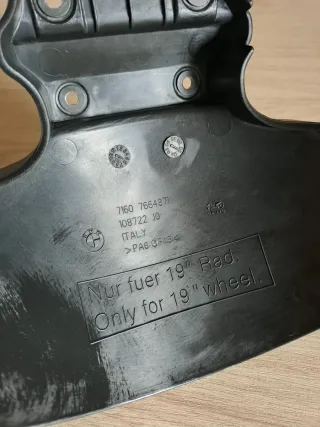 Guardabarros Delantero BMW F650 GS