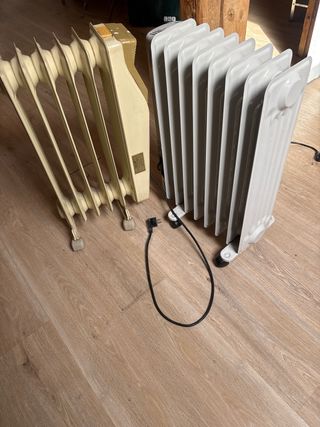 2 Radiadores Eléctricos Aceite