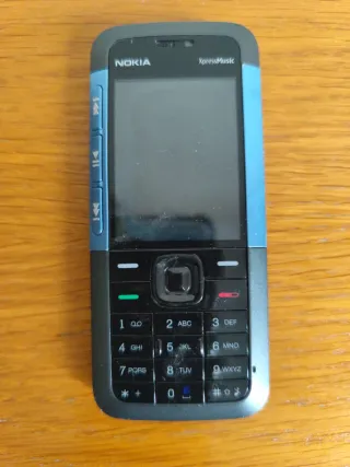 Móvil Nokia XpressMusic Negro/Azul