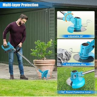 Desbrozadora 21V 2 Baterías