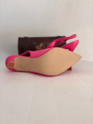 Décolleté Bellamica rosa tacco 11 cm