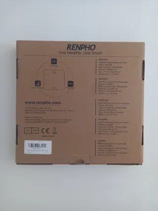 Báscula Digital Renpho con caja original