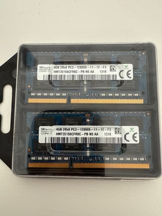 8GB memoria RAM Hynix (2x4 GB )DDR3 para Mac