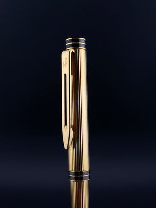 Bolígrafo Waterman Ideal Chapado en Oro