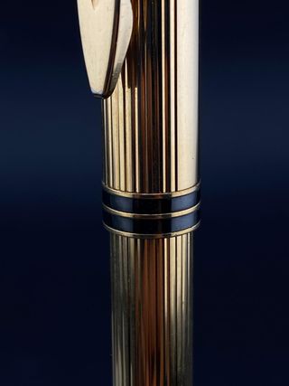 Bolígrafo Waterman Ideal Chapado en Oro