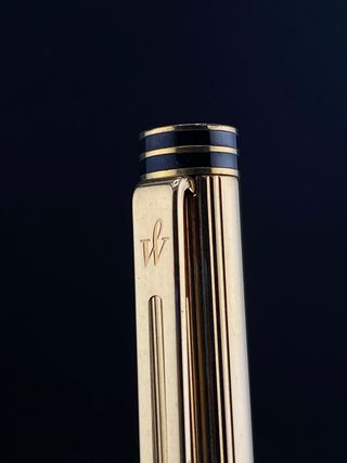 Bolígrafo Waterman Ideal Chapado en Oro