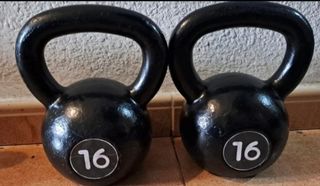 LOTE PESAS RUSAS 20KG 16KG 12KG 8KG 6KG