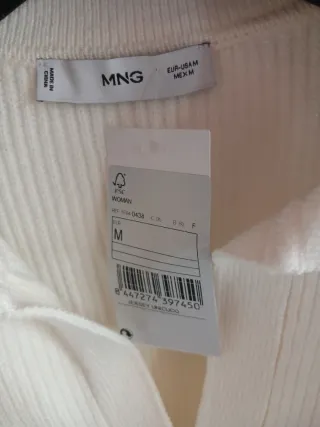 Jersey Mango Oversize Beige Talla M