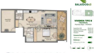 Piso en venta en As Travesas - Balaídos en Vigo