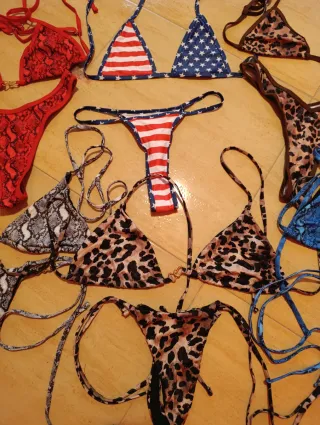 Lote 6 bikinis talla S sin usar