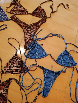 Lote 6 bikinis talla S sin usar