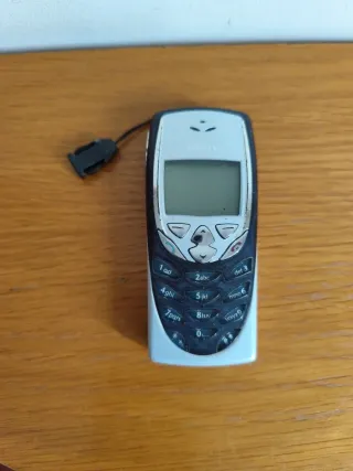 Teléfono Móvil Nokia Plata y Negro