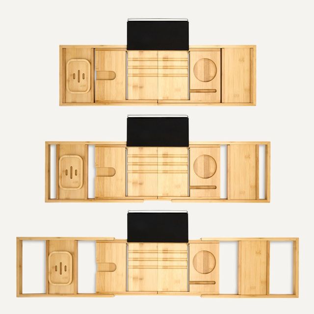 NUEVO - Bandeja Extensible Bambú Bañera