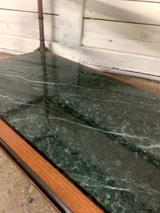 Camarera antigua. Gran calidad.  cristal y marmol