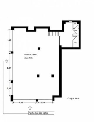 Local comercial en venta en La Maternitat i Sant Ramon en Barcelona