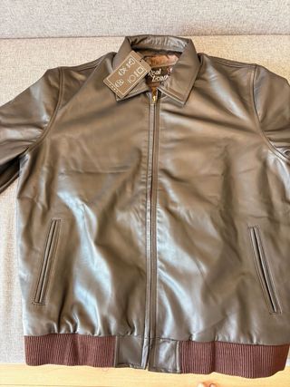 Chaqueta Piel Cordero Hombre Nueva