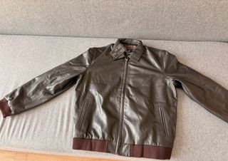 Chaqueta Piel Cordero Hombre Nueva