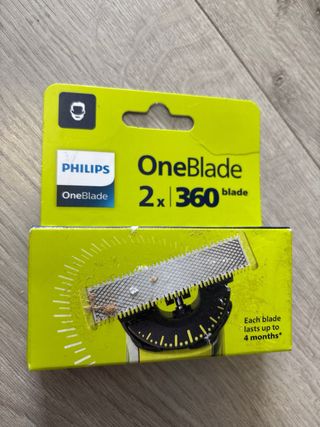 Philips OneBlade 360 - 2 Cuchillas Repuesto
