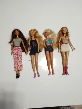 Lote 4 Barbie Anni '90