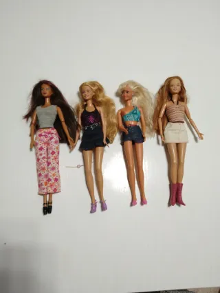 Lote 4 Barbie Anni '90