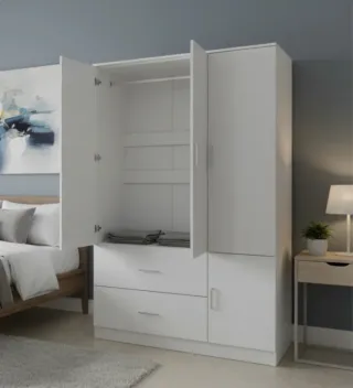 Armario 3 puertas con espejo