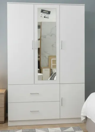 Armario 3 puertas con espejo