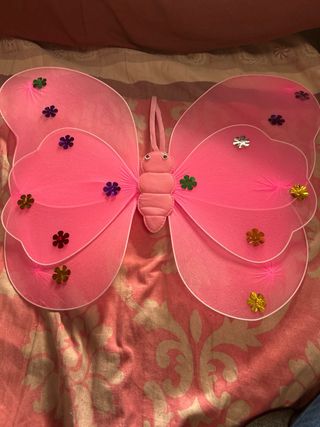 Disfraz Mariposa Rosa Niña