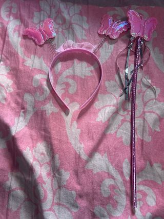 Disfraz Mariposa Rosa Niña