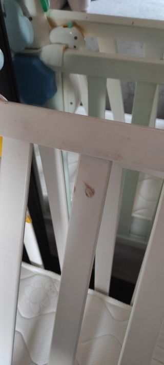 Cuna Micuna Bonne Nuit + Colchón y carrusel Vtech