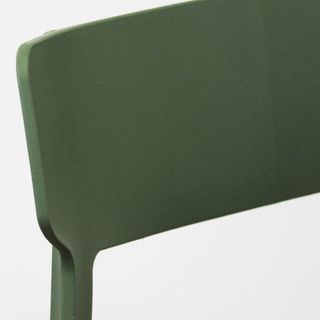 Sedia da Esterno in Polipropilene Verde Moderna