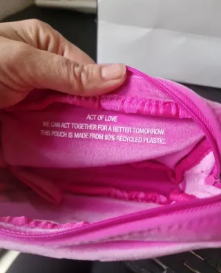 Pochette Valentino Garavani Rosa Velluto